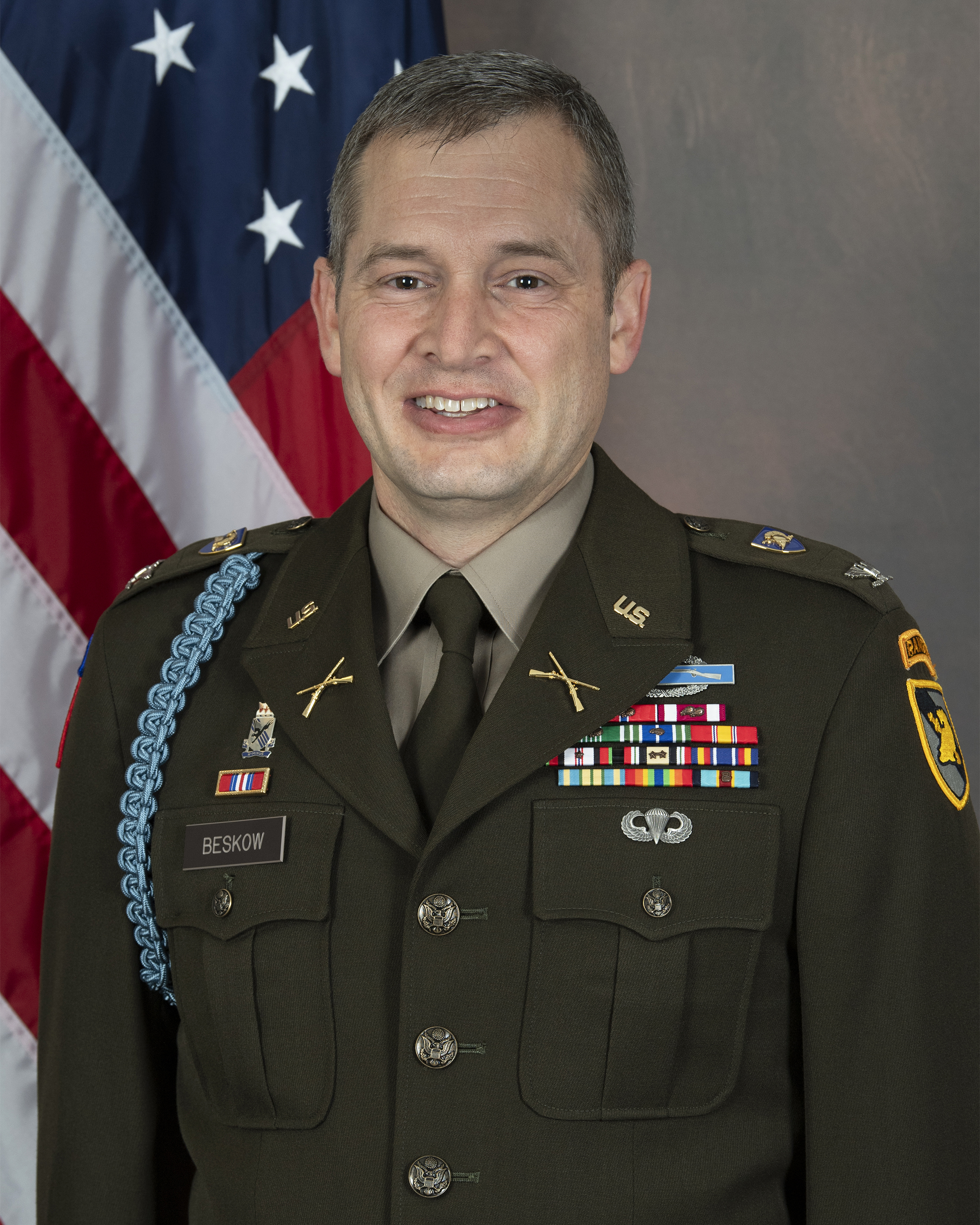 Headshot of Colonel David Beskow